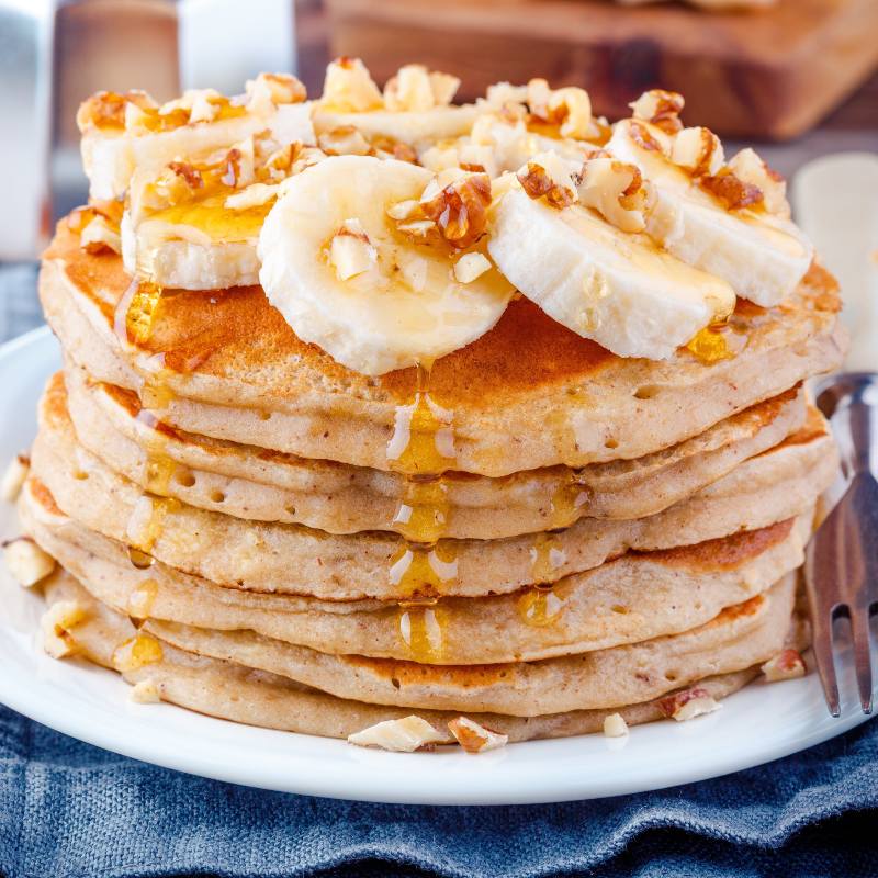 Paso a paso para hacer pancakes caseros en el desayuno