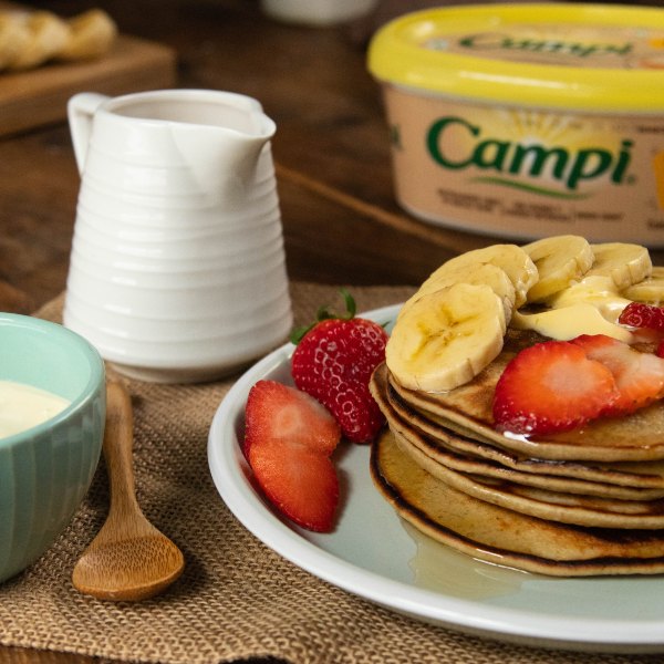 Pancakes de avena y banano