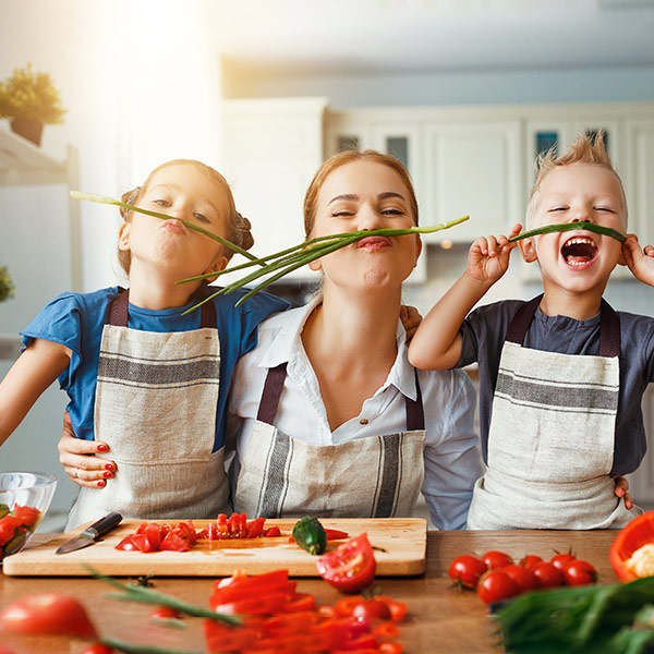 Incluye verduras y hortalizas en la alimentación de tus hijos