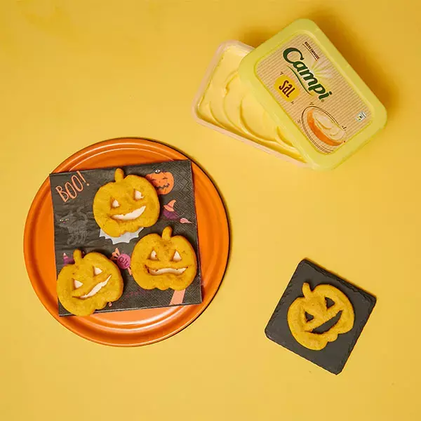 Arepas Halloweenescas con Campi