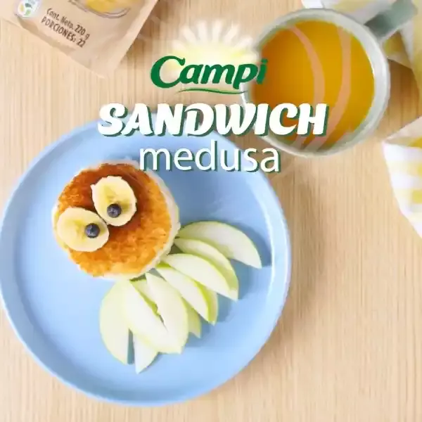 Sándwich medusa